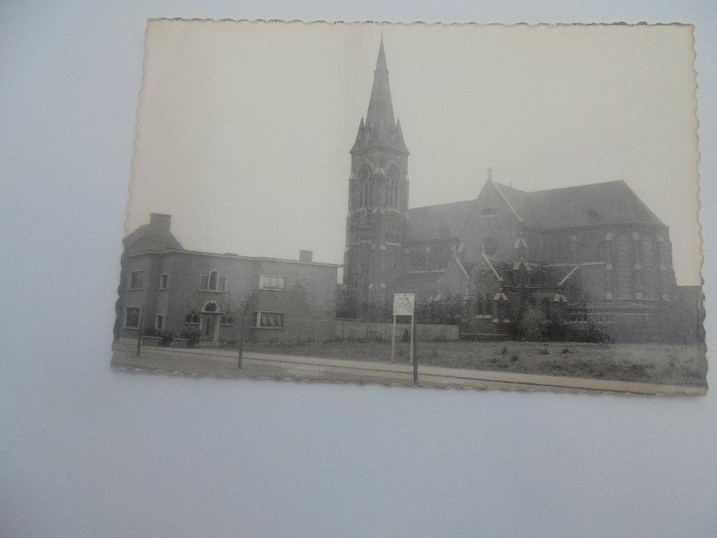 hoboken - de kerk, Verzenden, 1960 tot 1980, Ongelopen, Antwerpen