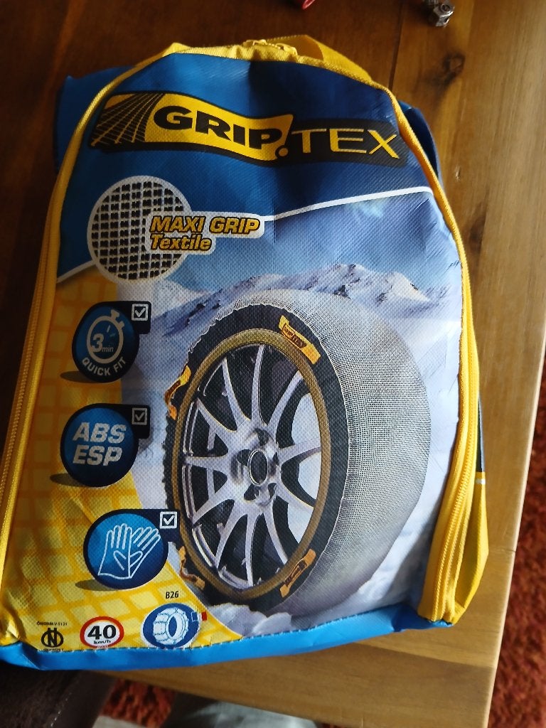 NIEUWE GRIPTEX SNEEUWSOKKEN  VOOR CAMPER,CARAVAN;AUTO, Caravans en Kamperen, Ophalen of Verzenden, Nieuw