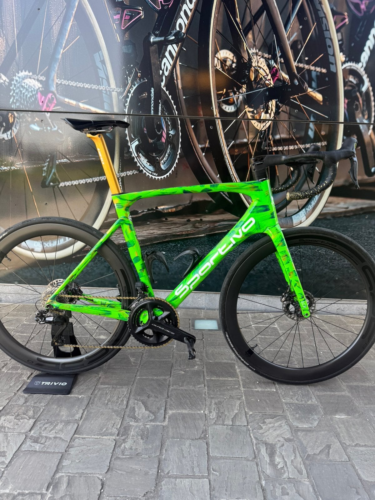 Sportivo Diro Full Carbon fiets  Shimano Dura-ace r9200, Fietsen en Brommers, Ophalen, Zo goed als nieuw, Carbon
