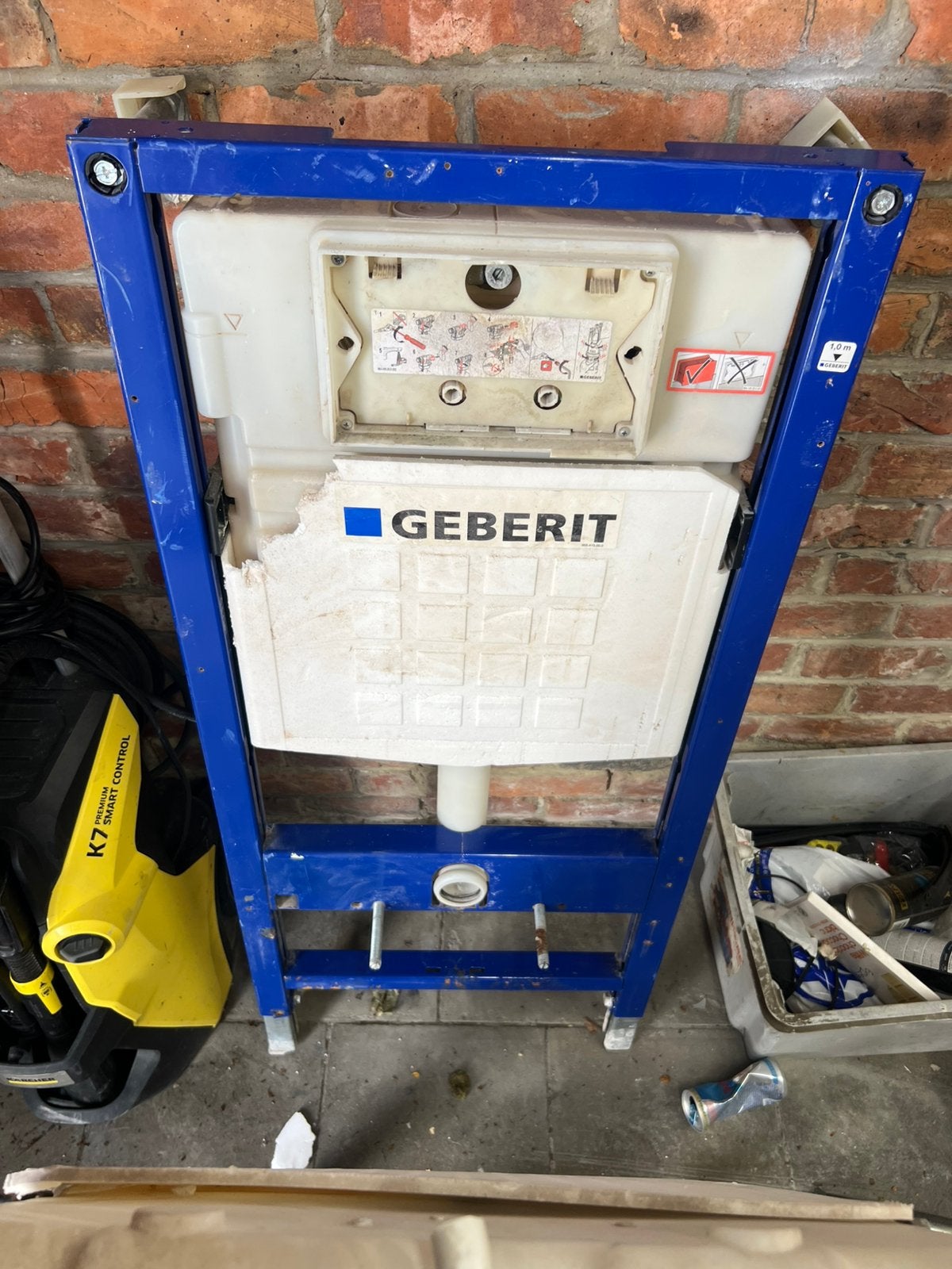 Châssis GEBERIT, Doe-het-zelf en Bouw, Sanitair, Ophalen, Gebruikt