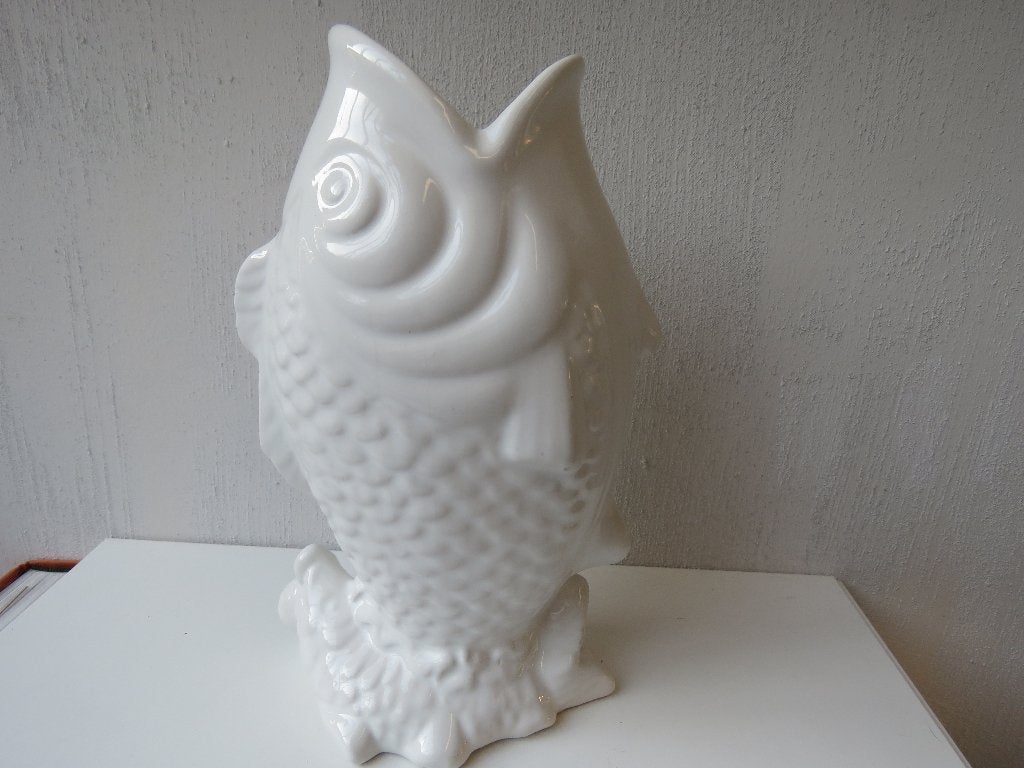 Vase à poisson en céramique Bassano Italy, Enlèvement ou Envoi