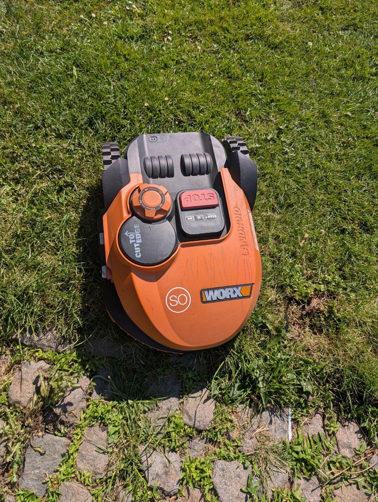 Worx wr105si, Ophalen