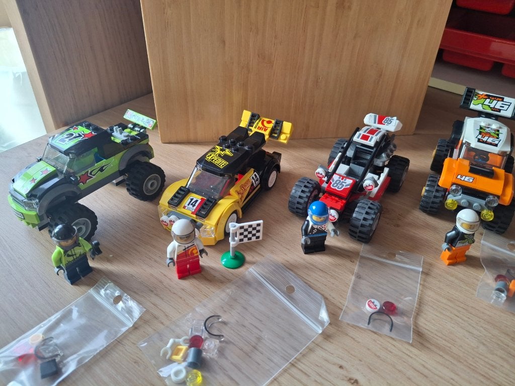 Voitures Lego - 60055, 60113, 6014 et 60146, Instructions incluses, City, Enlèvement ou Envoi, Lego