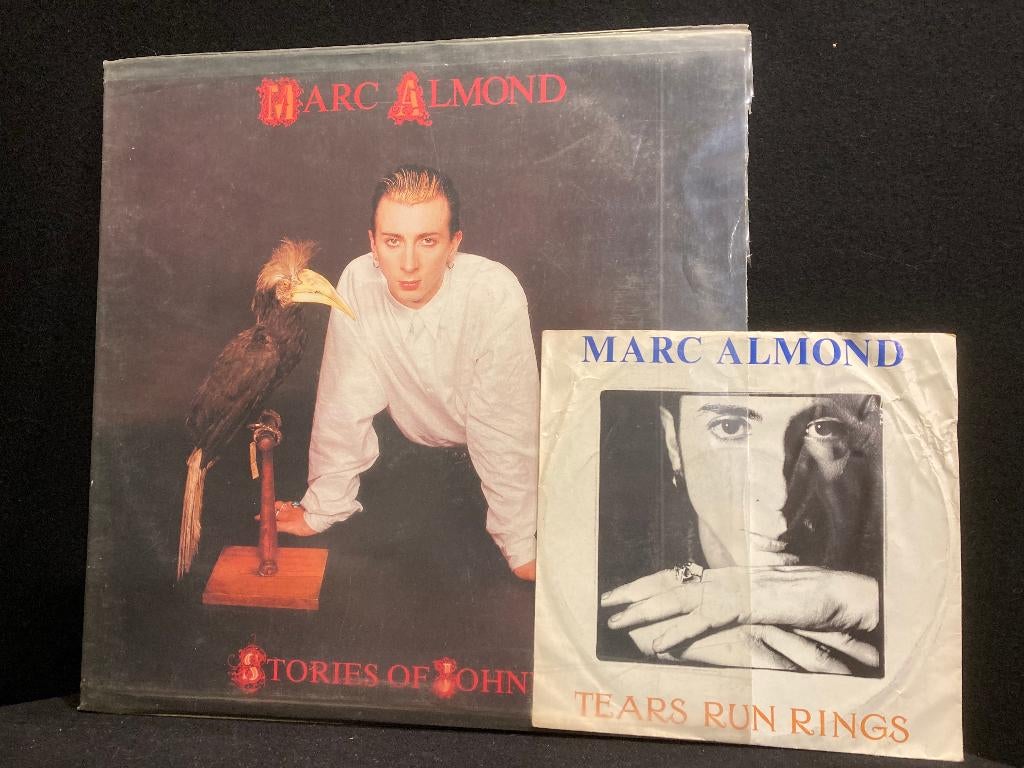 VINYLE MARC ALMOND LP + single, CD & DVD, Vinyles | Pop, Enlèvement ou Envoi, 1980 - 1989, Utilisé, 12 pouces
