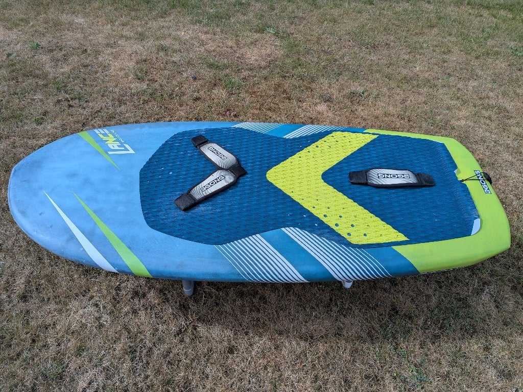 gong lance FSP 2x5'8- 130l foilboard, Sports nautiques & Bateaux, Enlèvement, Utilisé, Planche à voile