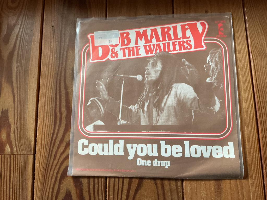 7” Bob Marley & the wailers - could you be loved, Ophalen of Verzenden, Gebruikt