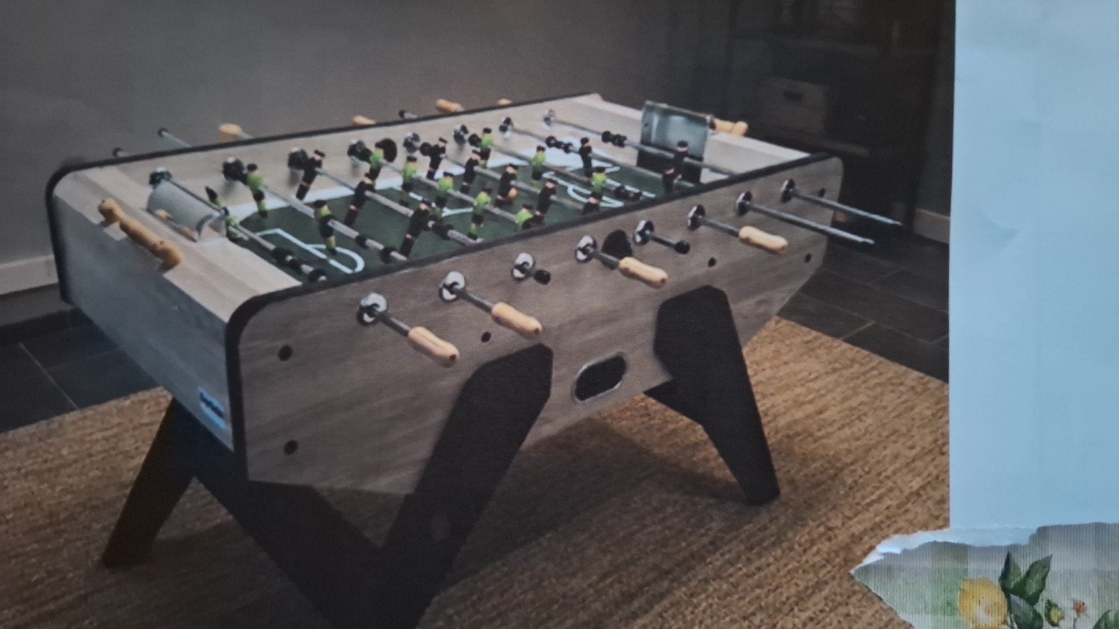 Prachtige zware retro voetbaltafel nieuw in verpakking!, Ophalen