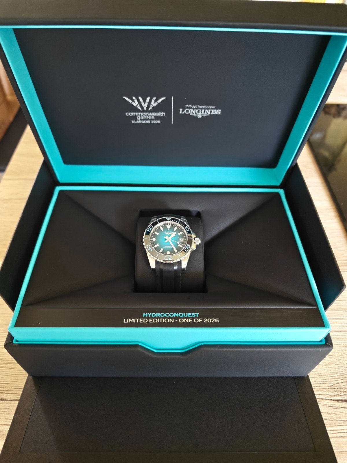 Montre Longines Hydroconquest Commonwealth édition limitée