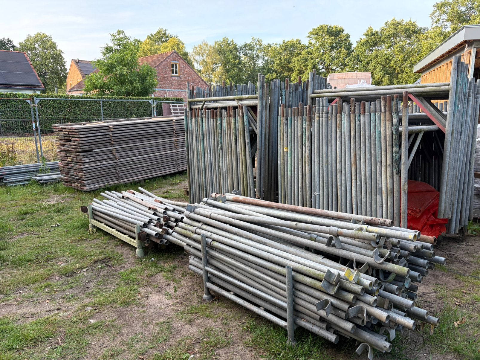 Steiger materiaal, Ophalen, Gebruikt
