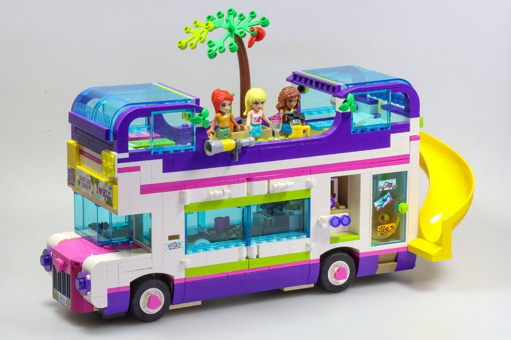 Lego Friends 41395 “vriendschapsbus” - volledige set 778 st., Gebruikt, Lego, Ophalen of Verzenden, Complete set