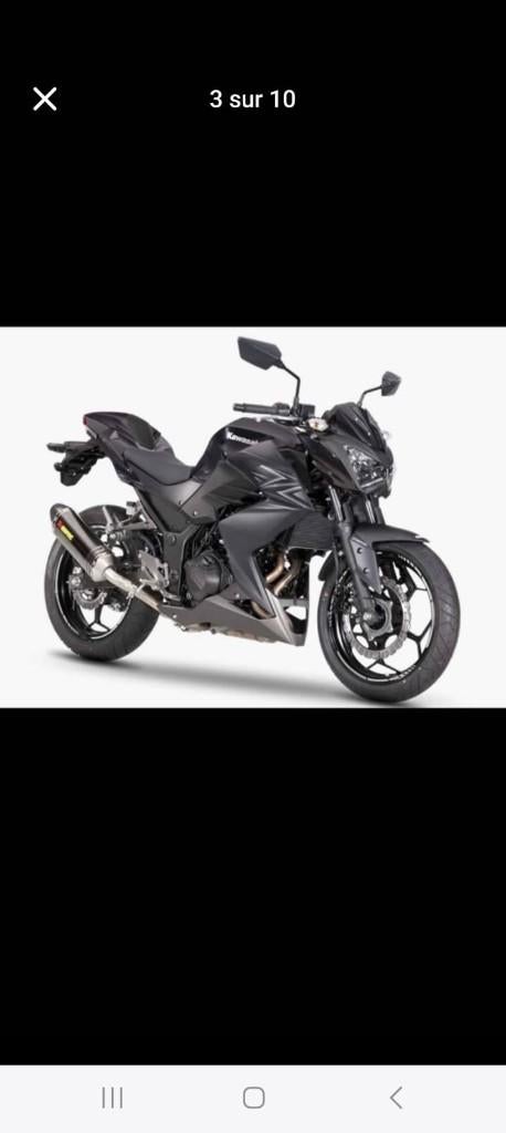 moto KAWASAKI Z300 PERFORMANCE, Motos, Motos | Kawasaki, 296 cm³, Occasion, 2 cylindres, Permis Moto A2 minimum