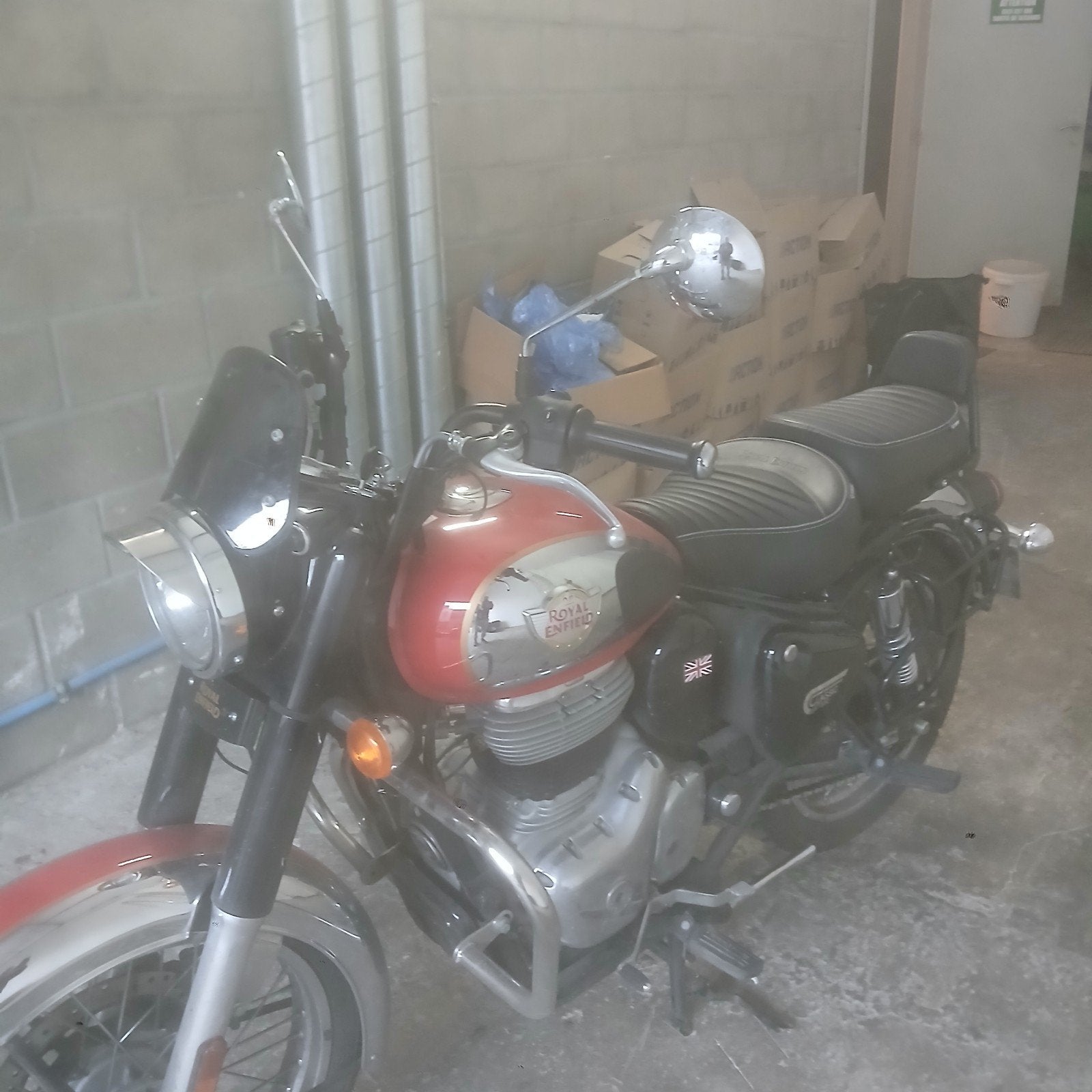 Royal Enfield Classic 350 Red Chrome de 2022, Motoren