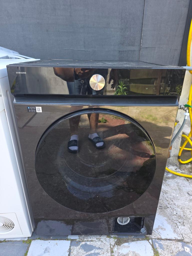 Samsung Bespoke Ai Was Droog combinatie (11kg-6kg), 10 kg of meer, Ophalen of Verzenden, Zo goed als nieuw, 90 tot 95 cm