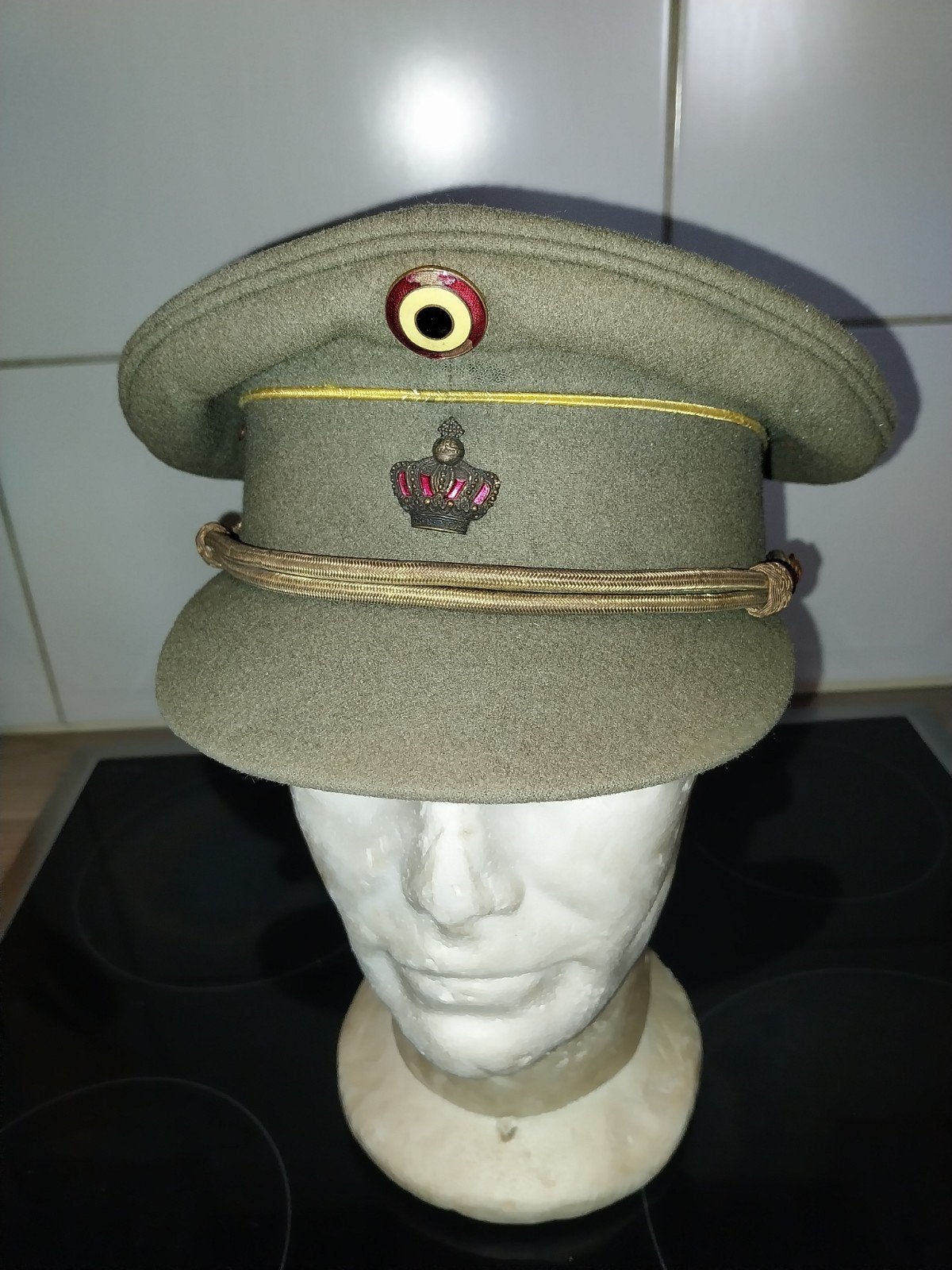 Kepi Abbl Officier, chasseurs à pied, Collections, Enlèvement ou Envoi, Armée de terre, Casque ou Béret