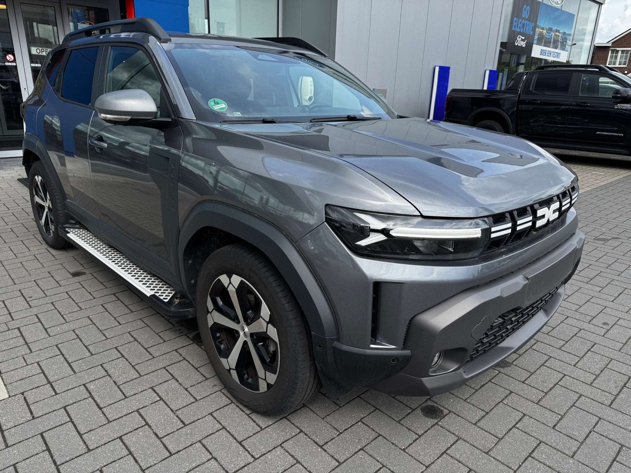 Dacia Duster Eco - G Incl LPG 18" Alu / Opstaptrede / Afn Tr, Autos, Argent ou Gris, Achat, Euro 6, Entreprise