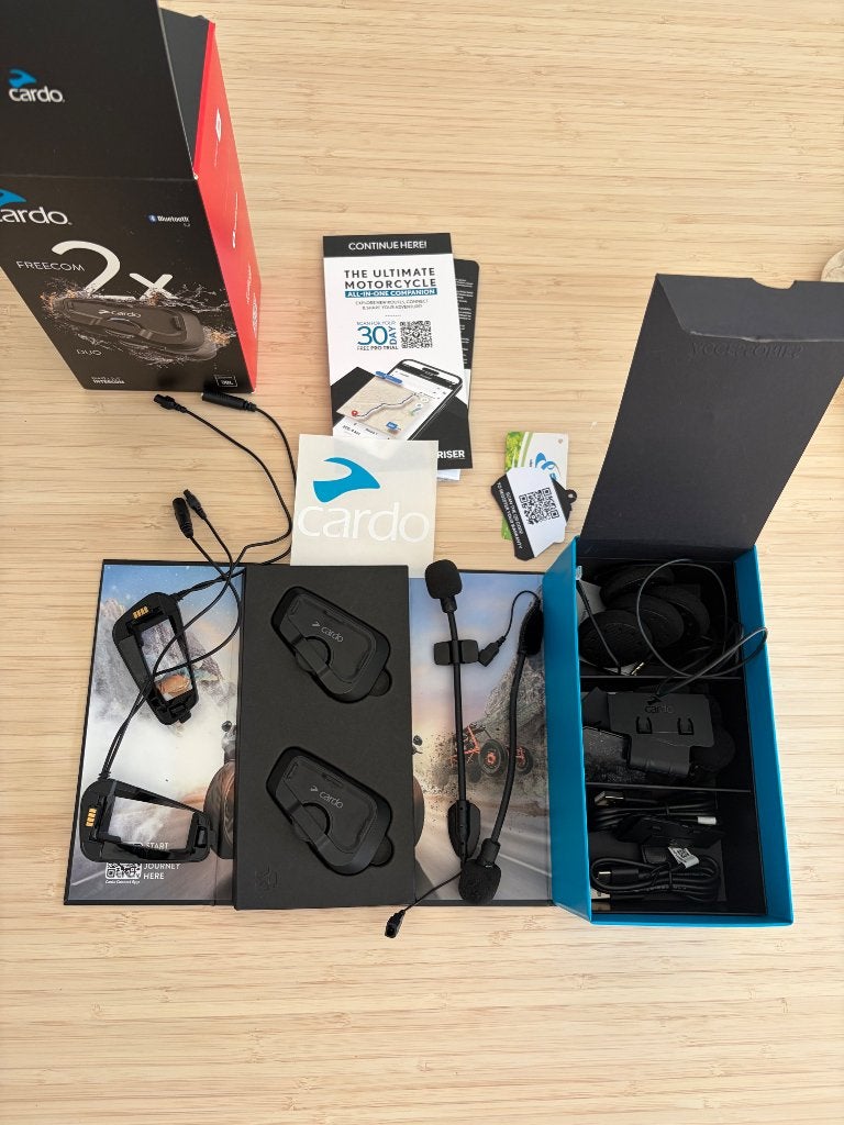 Cardo freecom 2x duo, Enlèvement, Comme neuf