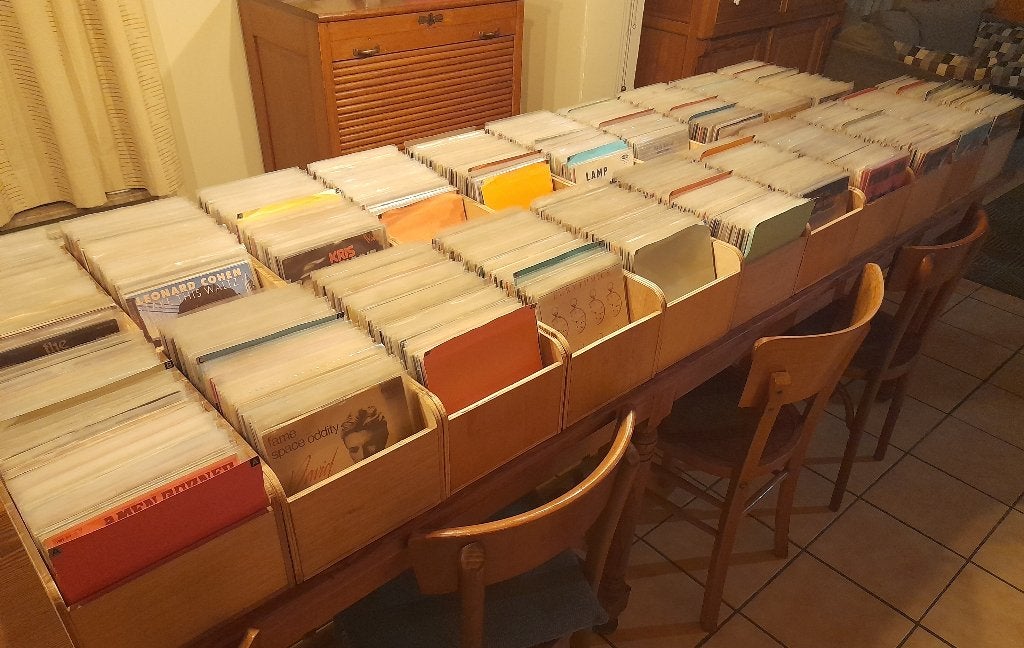 Prachtcollectie van ongeveer 3000 singles, Cd's en Dvd's, Ophalen, Gebruikt, 7 inch, Pop