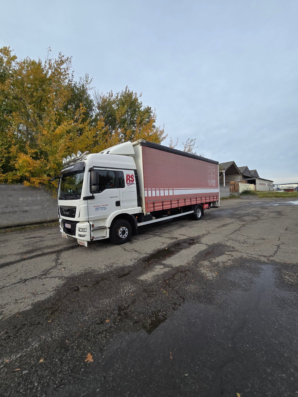 Camion MAN Tgm 12 250., Enlèvement