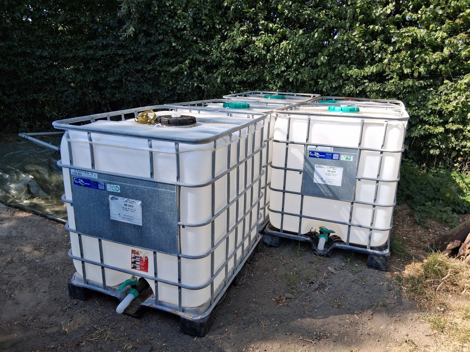 Lbc (kuub) containers te koop, Enlèvement