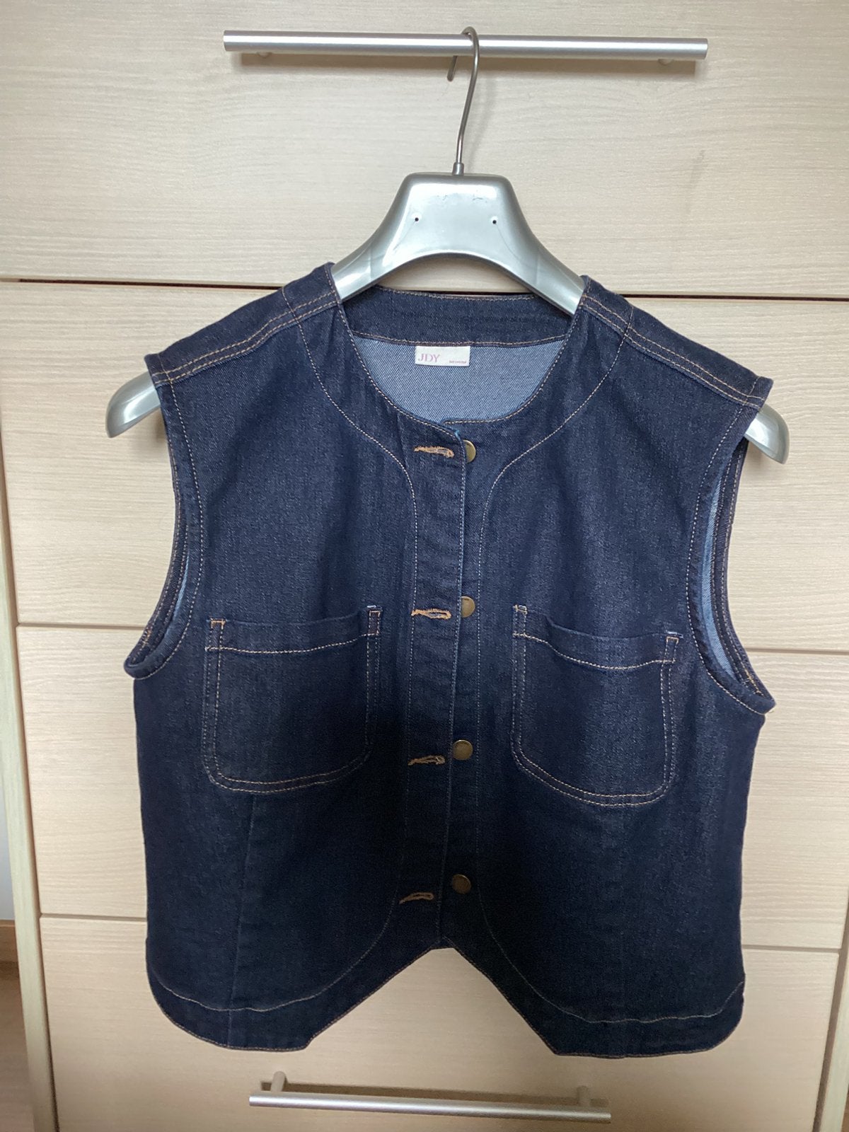 Mouwloos vestje in jeans, Enlèvement, Comme neuf
