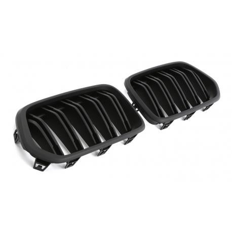 CALANDRE M NOIR MATT BMW X2 F39 (18-20) - DOUBLE LIGNES, Enlèvement