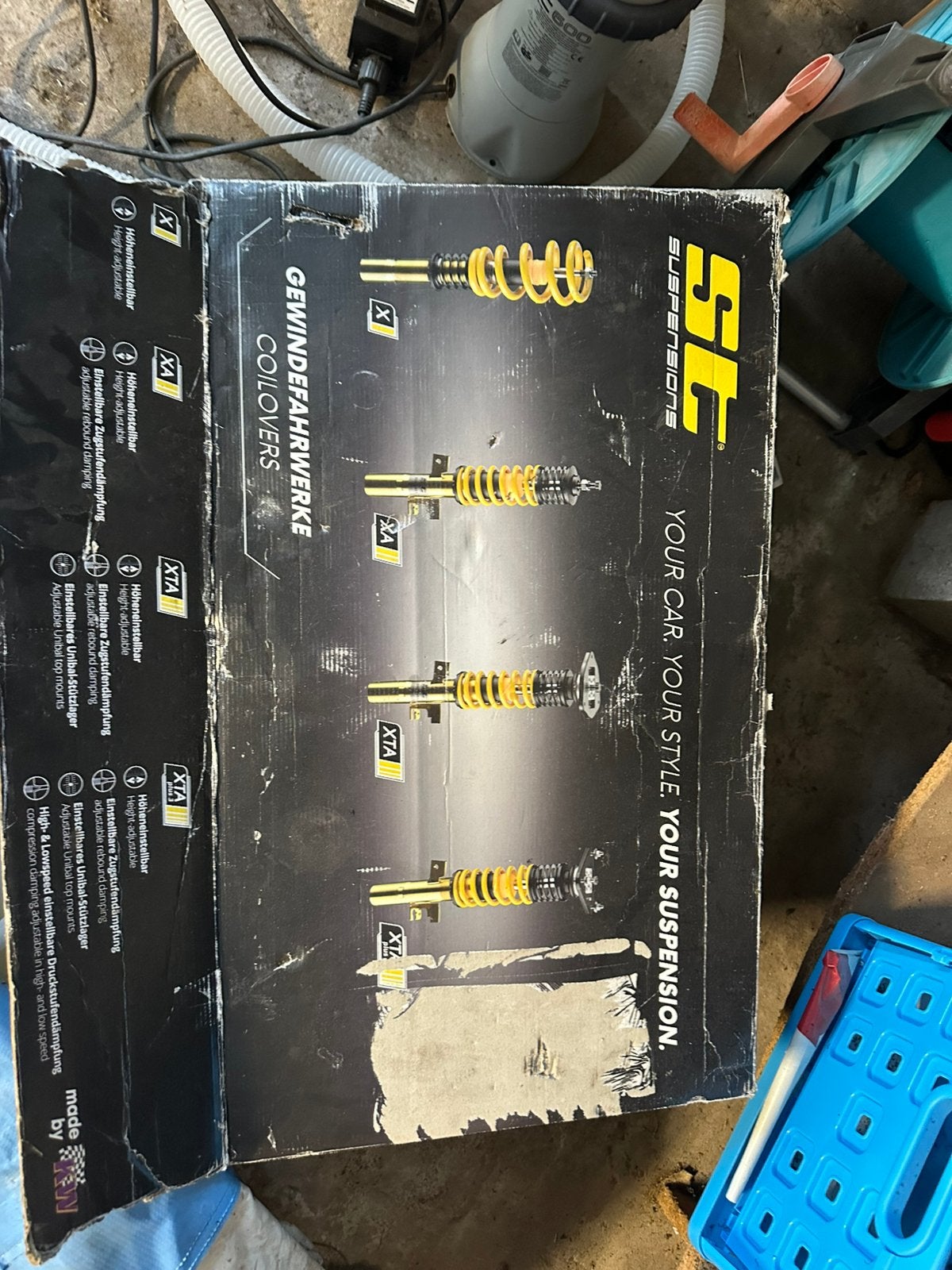 ST coilovers abarth 595, Auto-onderdelen, Banden en Velgen, Ophalen