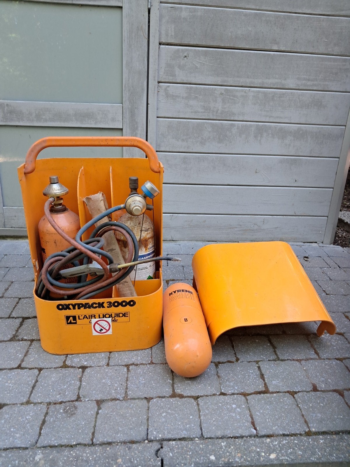 Oxypack 3000 lasapparaat air liquide, Bricolage & Construction, Outillage | Soudeuses, Enlèvement