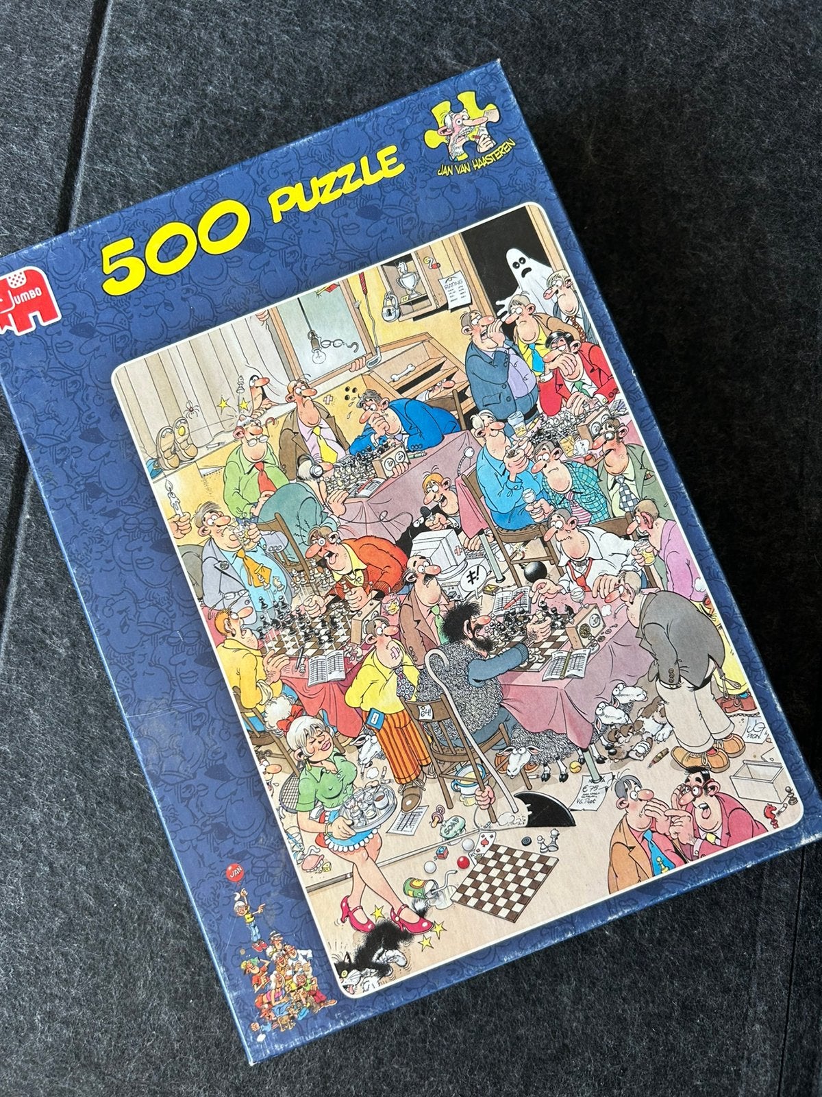 Puzzel 500 stukjes Jan Van Haasteren, Enlèvement, 500 à 1500 pièces, Utilisé, Puzzle