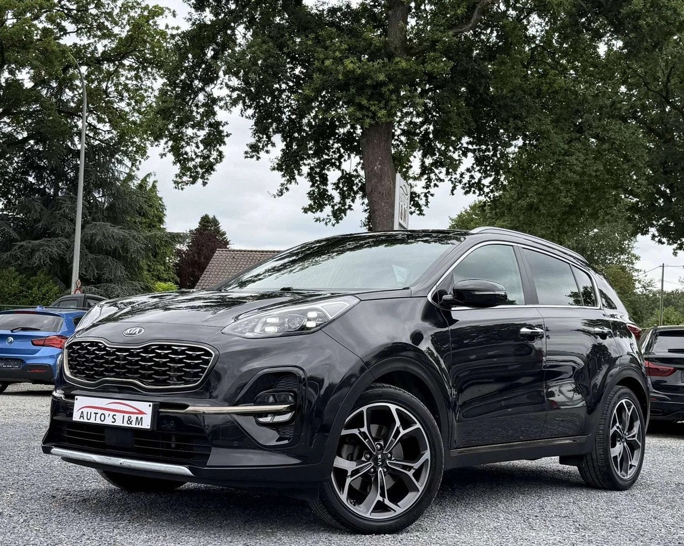 Kia Sportage 1.6 CRDi GT Line Pano Leder 360camera Garantie!, Auto's, Gebruikt, 4 cilinders, 136 pk, Zwart