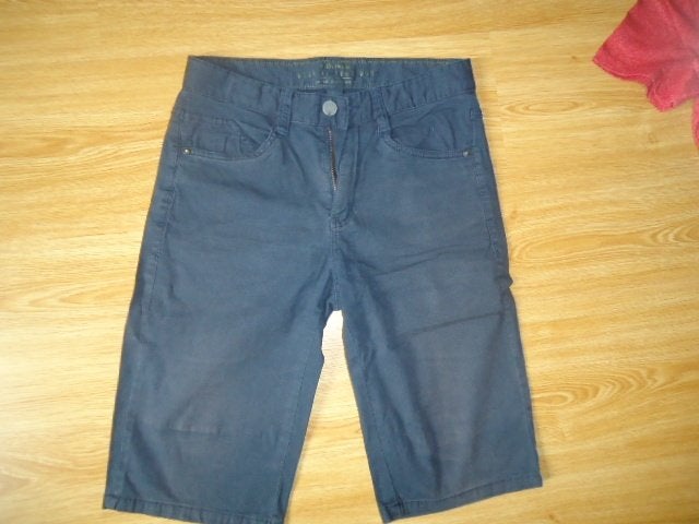 prachtige blauwe short S OLIVER jongen maat 170, Kinderen en Baby's, Kinderkleding | Maat 170, Broek, Gebruikt, Ophalen of Verzenden