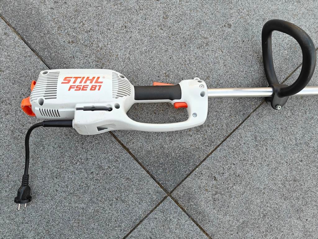 Stihl FSE 81 grastrimmer, Tuin en Terras, Onkruidbranders, Ophalen, Gebruikt, Stihl