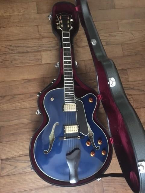 Eastman T146, Musique & Instruments, Enlèvement, Utilisé, Hollow body, Autres marques