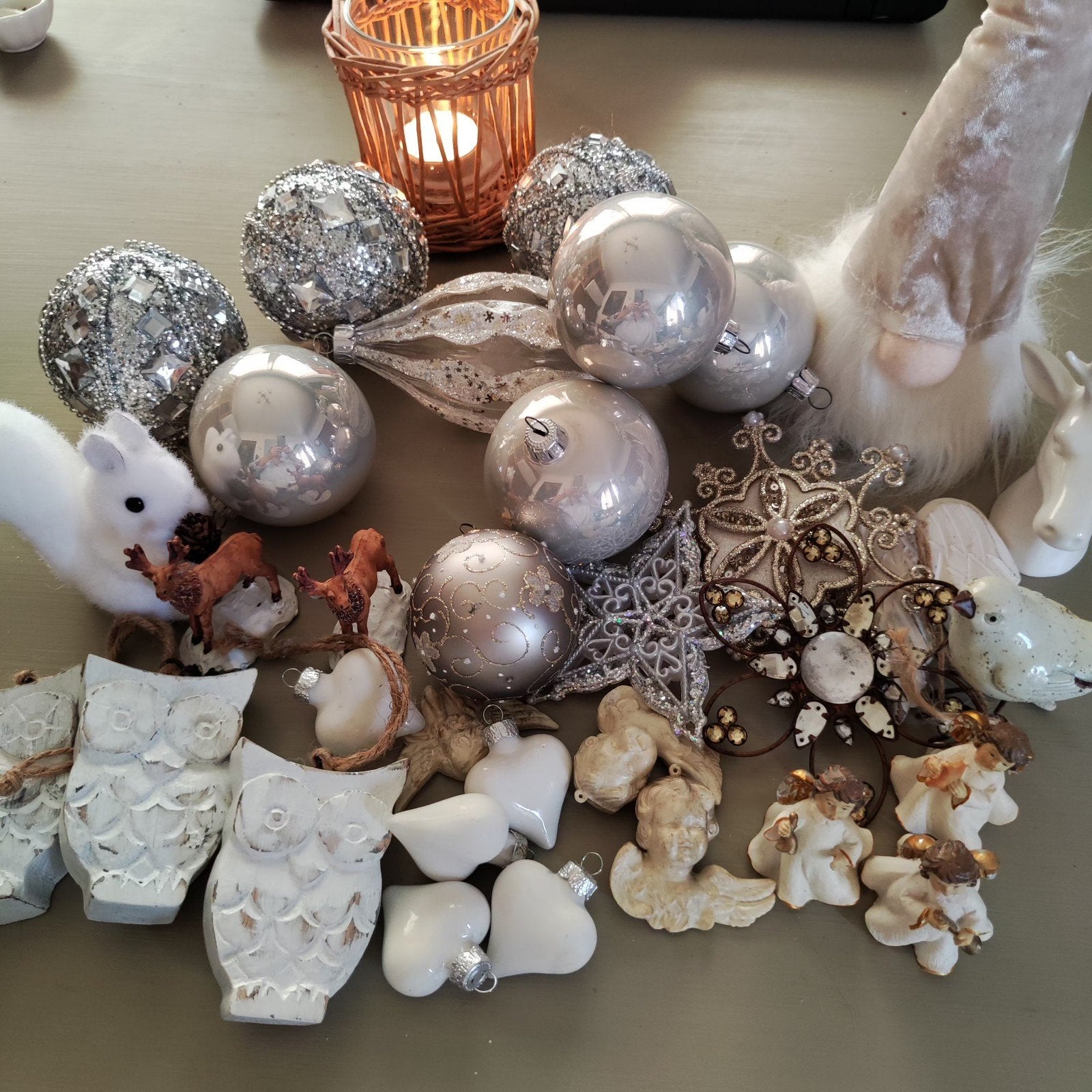 Schitterend kavel voor Kerstmis, Ophalen