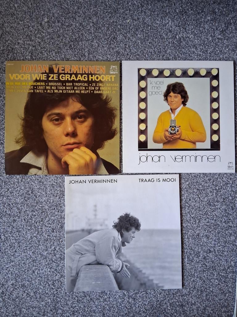 Johan Verminnen 3 Lps, Ophalen of Verzenden