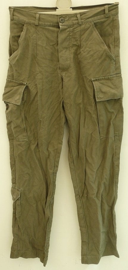 Broek, Gevechts, Uniform, M78, maat: 78x80, KL, 1984.(Nr.8), Enlèvement ou Envoi, Armée de terre, Vêtements ou Chaussures