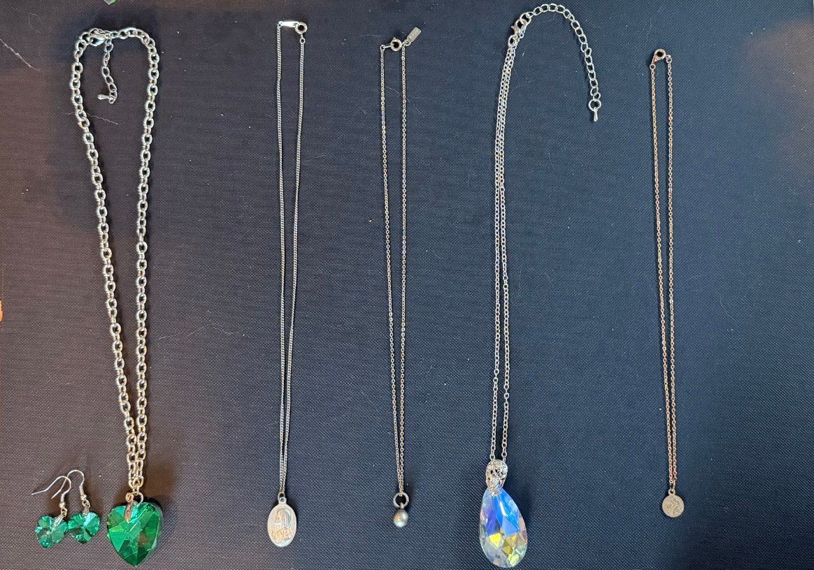 Lot ketting, Handtassen en Accessoires, Piercings, Ophalen, Zo goed als nieuw