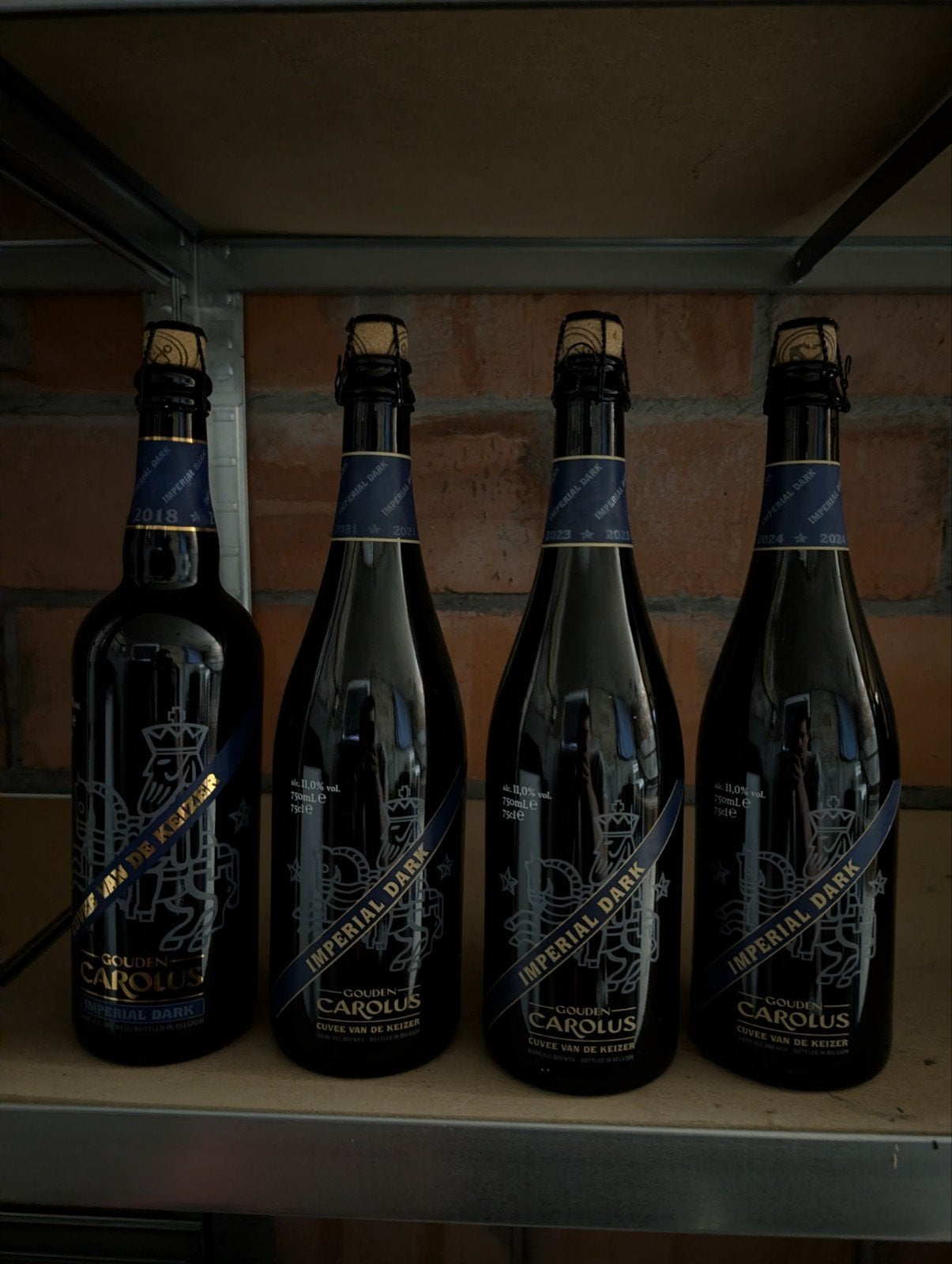 cuvee van de keizer imperial dark 2018 - 2024, Verzamelen, Ophalen of Verzenden, Nieuw, Flesje(s), Overige merken