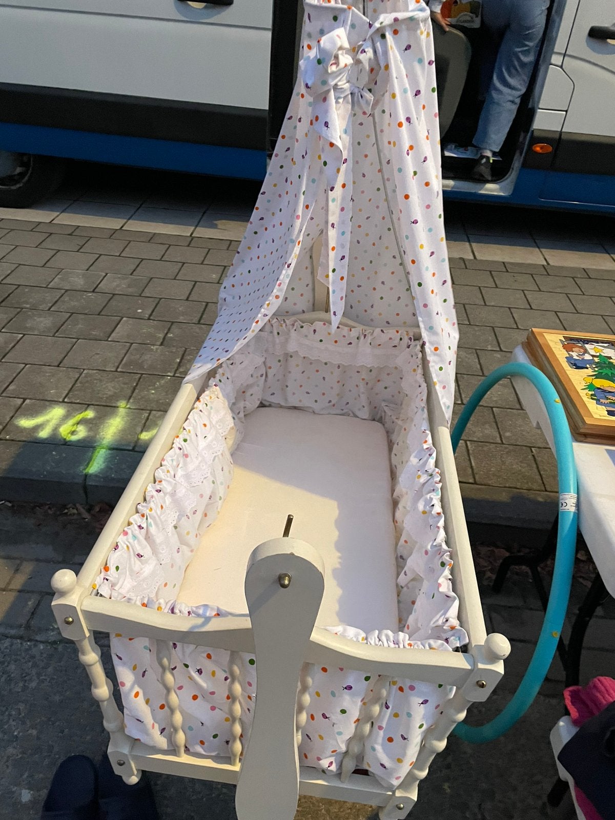 Vintage babywieg, Ophalen, Gebruikt, Wieg