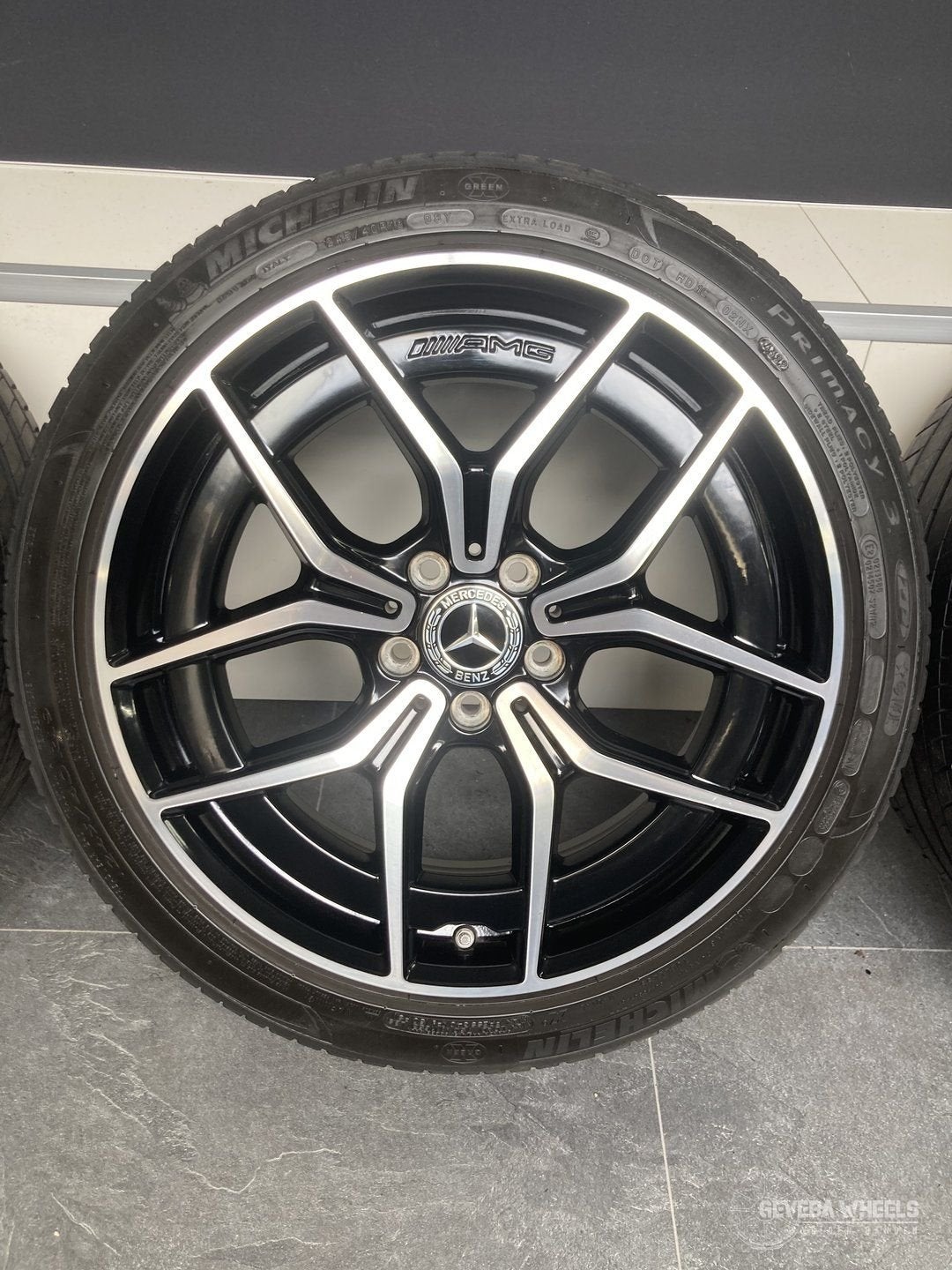 19” originele Mercedes E klasse W213 AMG velgen banden 5x112, Autos : Pièces & Accessoires, Pneus & Jantes, Pneus et Jantes, Pneus été