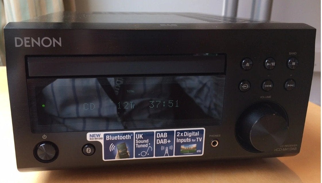 Micro hifi : Denon D-M41DAB - bluetooth/DAB+/CD/FM, Micro chaîne, Enlèvement ou Envoi, Denon, Comme neuf