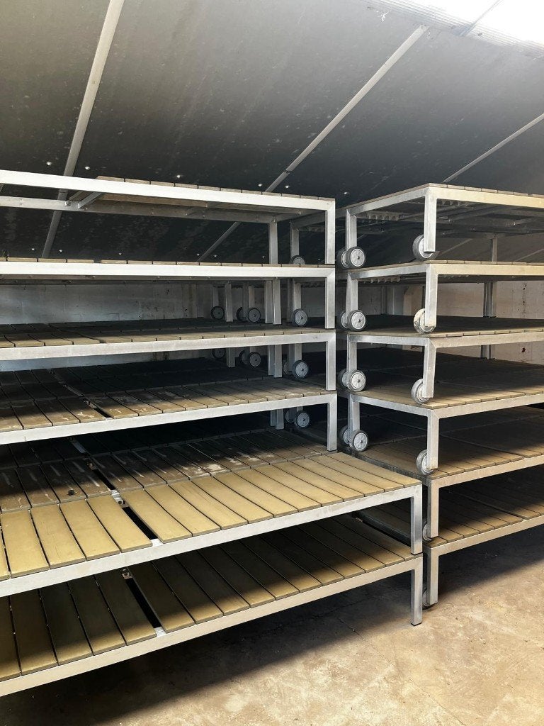 40 ligbedden – ideaal voor zwembad, camping of terras, Ophalen, Gebruikt, Aluminium, Inklapbaar