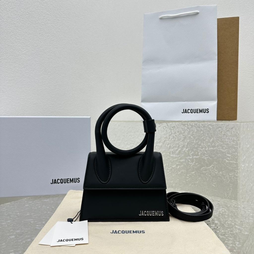 JACQUEMUS Le Chiquito Moyen handtas Nieuw, Handtassen en Accessoires, Tassen | Damestassen, Ophalen of Verzenden, Nieuw, Zwart