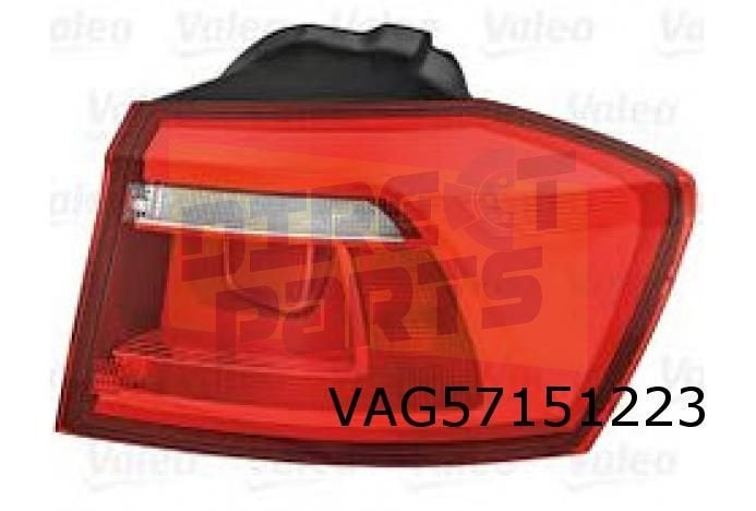 Volkswagen Up ! (-8/16) Feu arrière gauche d'origine ! 1S094, Neuf, -, Volkswagen, -