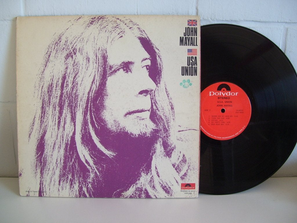 JOHN MAYALL  USA union, Cd's en Dvd's, LP, Gebruikt, Blues Rock, Ophalen of Verzenden