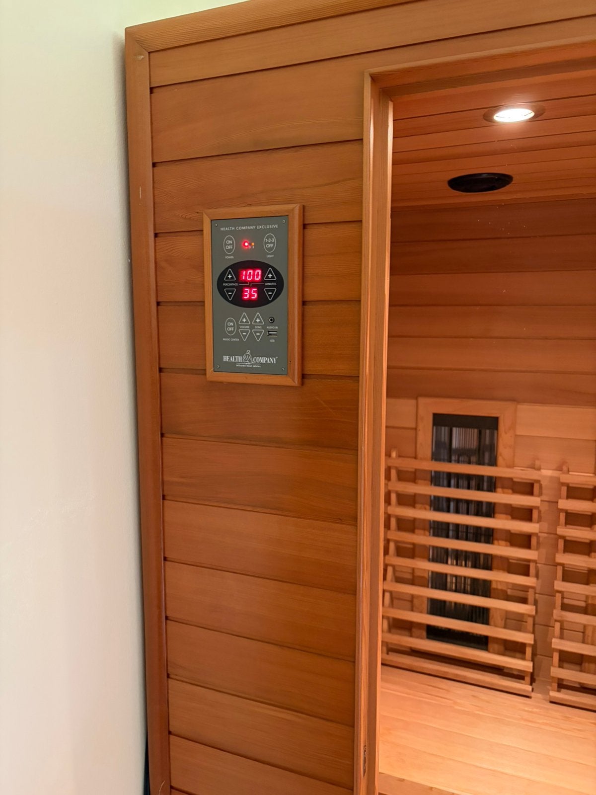 Sauna cabine, in nieuwstaat, Sport en Fitness, Ophalen, Zo goed als nieuw