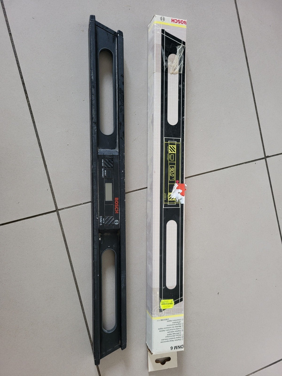 Niveau électronique 60cm, Enlèvement