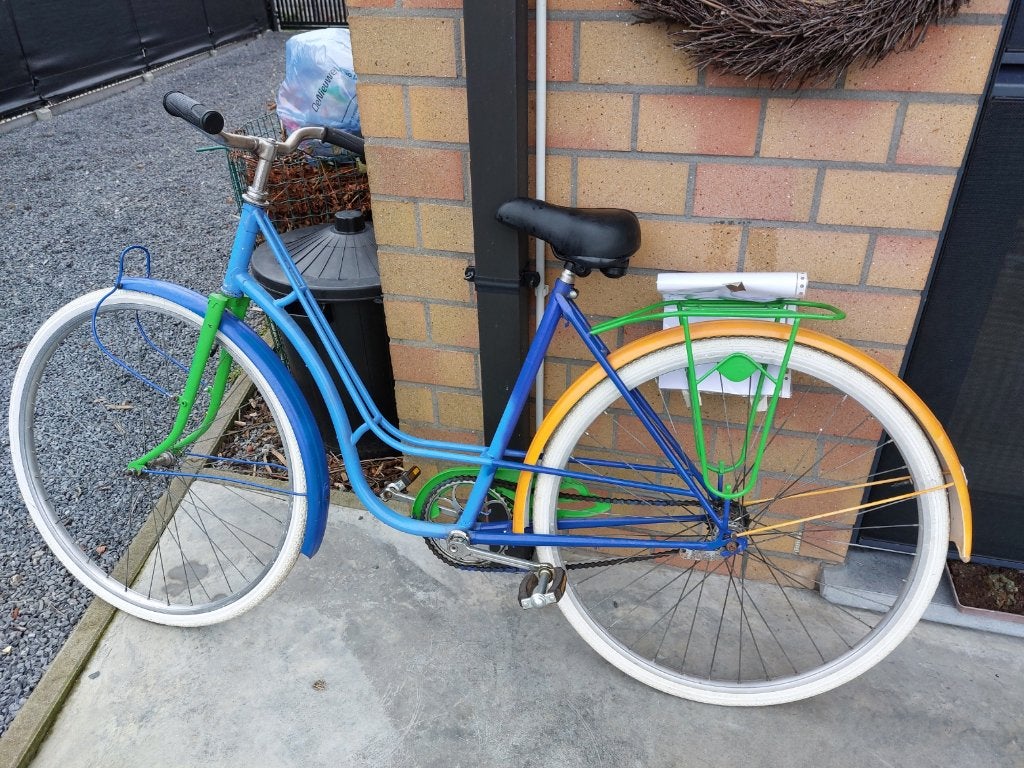 Kotfiets / dames, Fietsen en Brommers, Terugtraprem, Zo goed als nieuw, 50 tot 53 cm, Ophalen