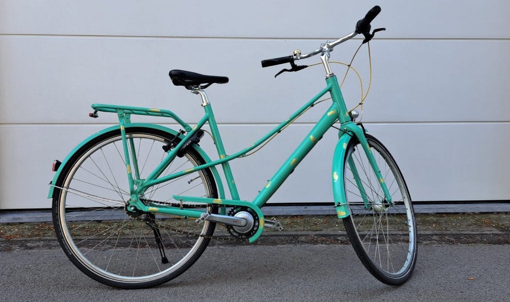 Fiets Kalkhoff Maat L 55 Mixte, 53 tot 56 cm, Velgrem, (Extra) lage instap, Zo goed als nieuw
