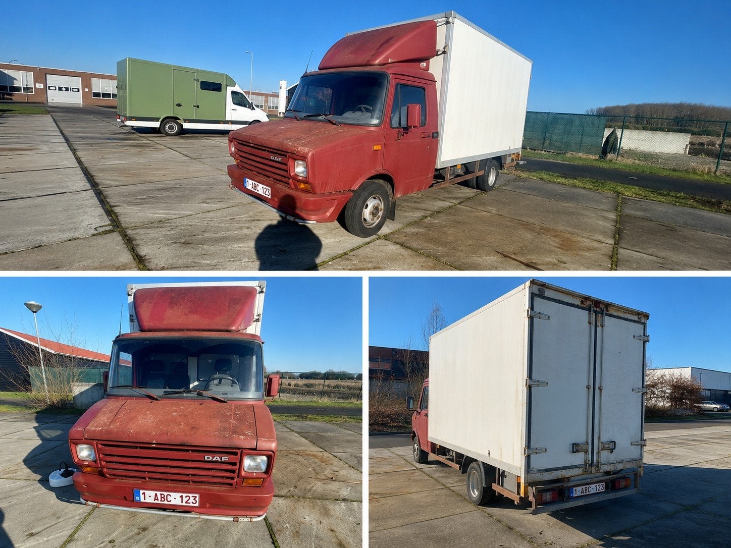 DAF 400 Bakwagen Oldtimer 1992 – LEZ – 213.349 km, Auto's, Particulier, Te koop