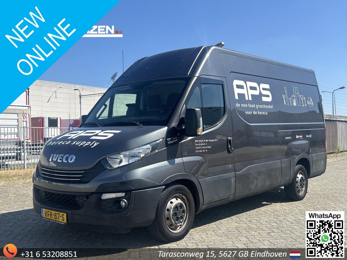 Iveco Daily 35S16V 2.3 352 H1 Euro 6 | € 8.950,- NETTO! | Bi, Auto's, Bestelwagens en Lichte vracht, Iveco, Bedrijf, Diesel, ABS